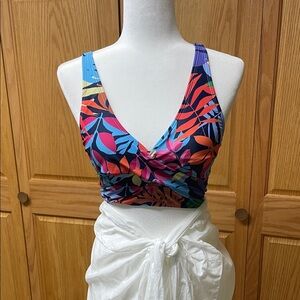 Aqua Eve Tropical Bathing Suit Top